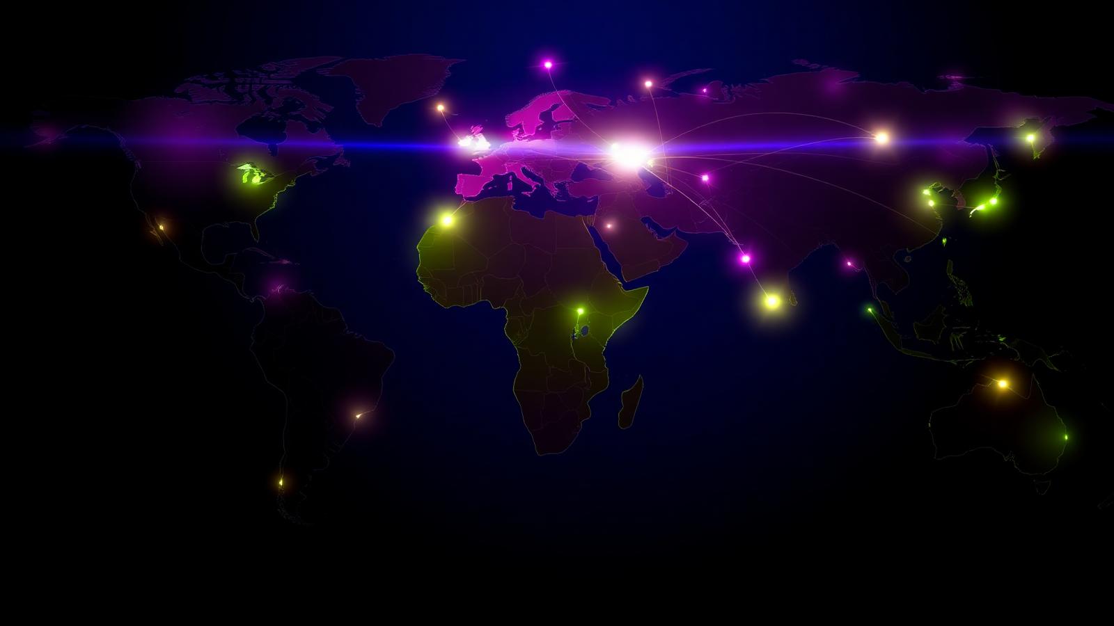 Global export routes from India to Asia, Africa, Latin America